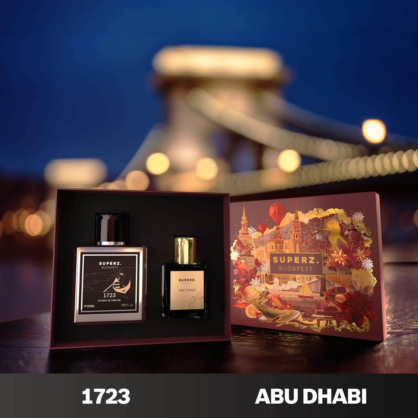 Gift Box - 1723 50ml & Abu Dhabi 10ml - Unisex/Man
