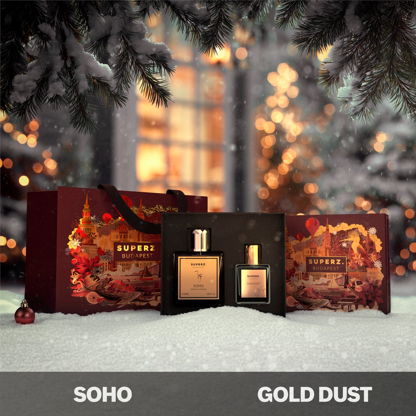Soho - 50 ml & Gold Dust - 10 ml - WINTER EDITION BOX