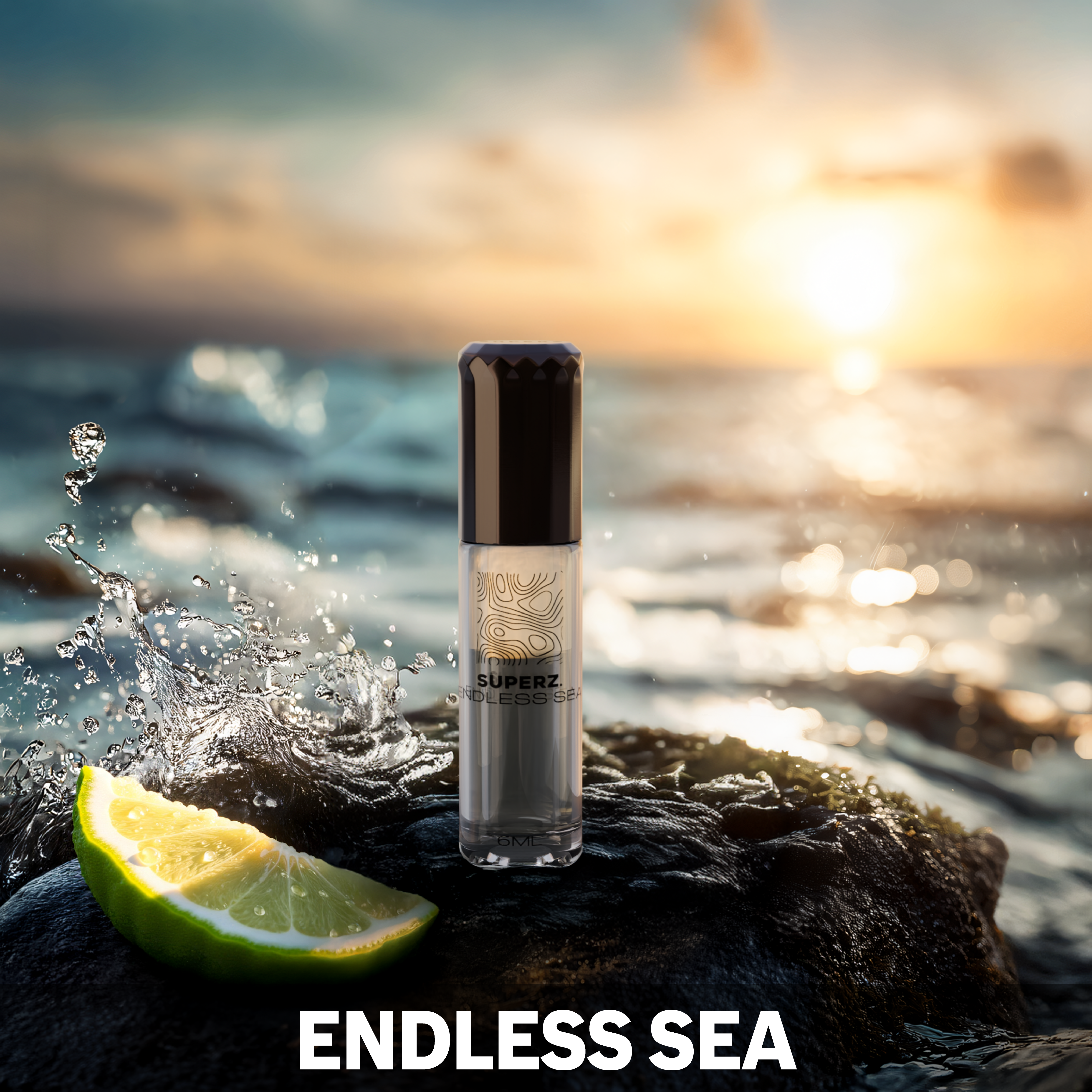 Endless Sea - 6 ml Exclusive 100% Perfume oil - Man – Superz