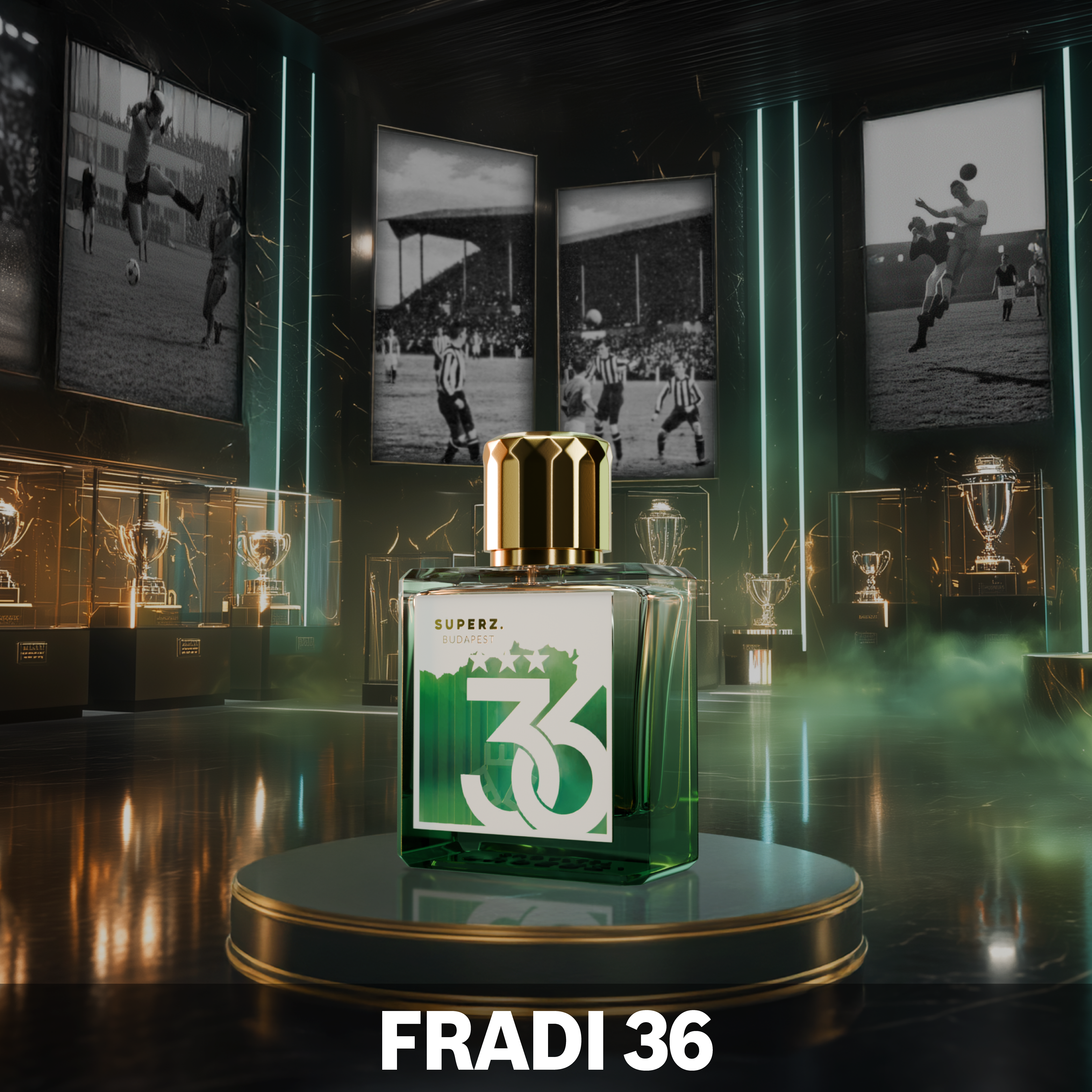 SUPERZ. x Fradi - 36 - 50 ml Extrait de Parfum - Unisex – Superz
