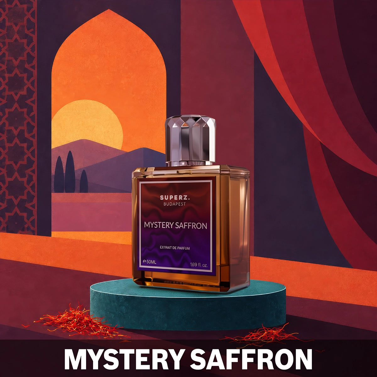 Mystery Saffron - 50 ml Extrait De Parfum - Unisex – Superz. WorldWide