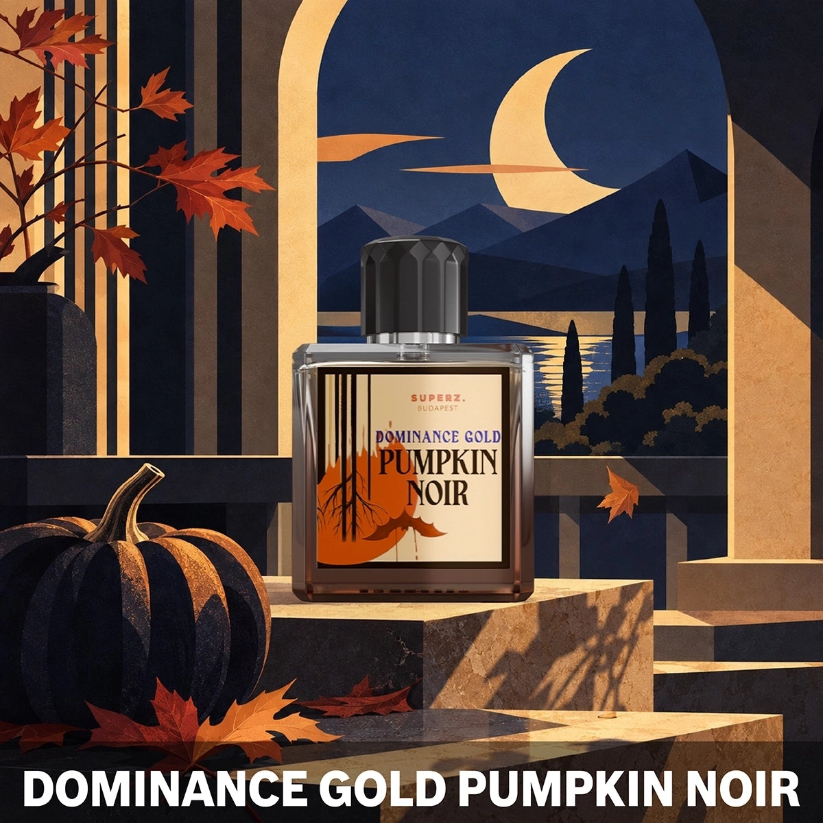 Dominance Gold Pumpkin Noir - 50 ml Extrait De Parfum - Unisex
