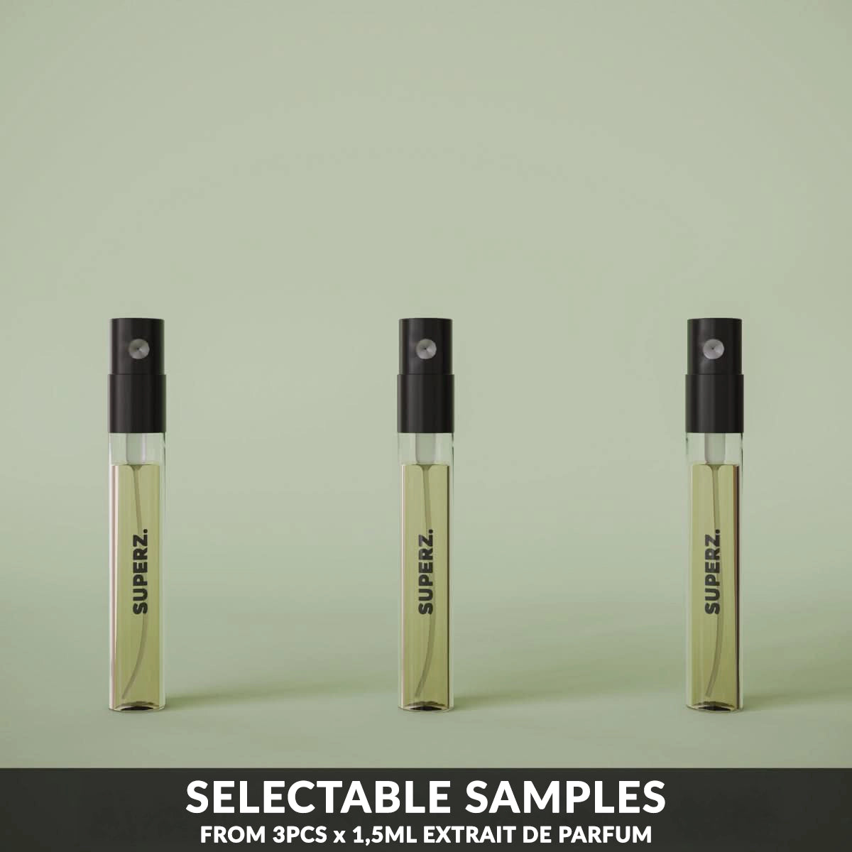 Selectable Samples - From 3pcs x1.5ml Extrait De Parfum - from 18