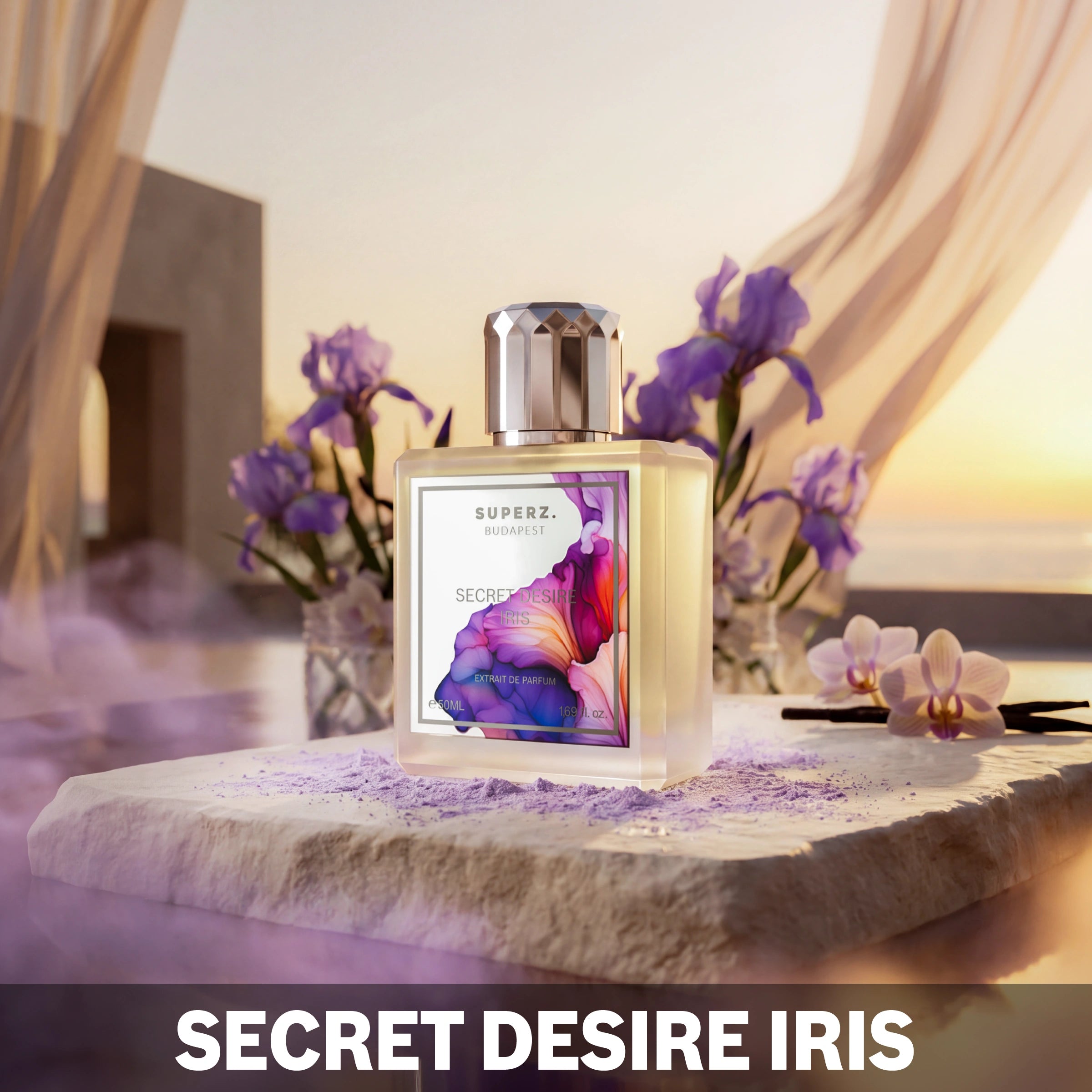 Secret Desire Iris - 50 ml Extrait De Parfum - Unisex – Superz
