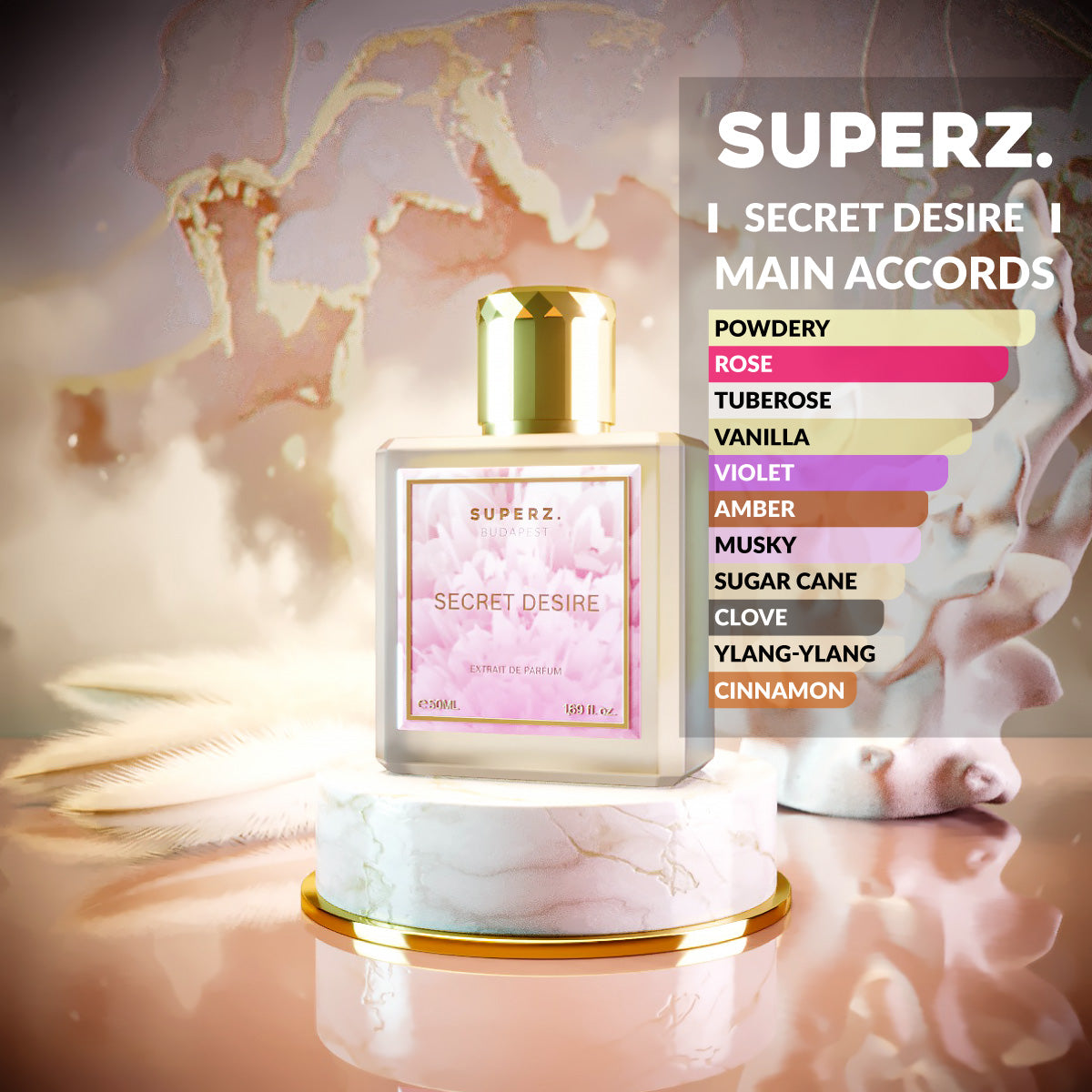 Secret Desire - 50 ml Extrait De Parfum - Woman