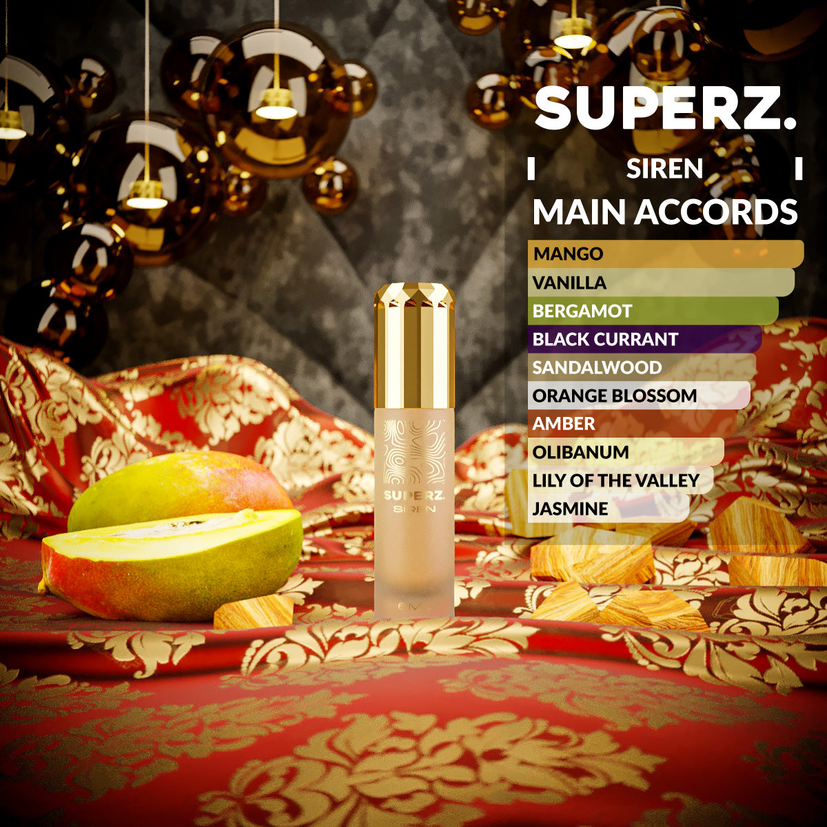 Siren - 6 ml Exclusive 100% Perfume oil - Woman