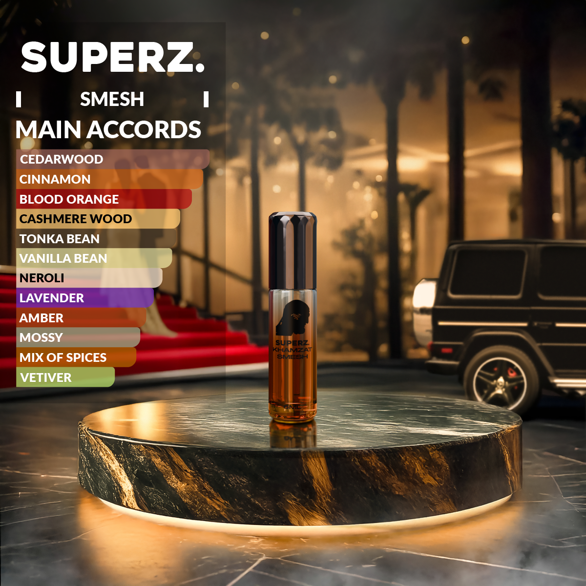 Smesh - 6 ml Exclusive 100% Perfume oil - Unisex – Superz. WorldWide