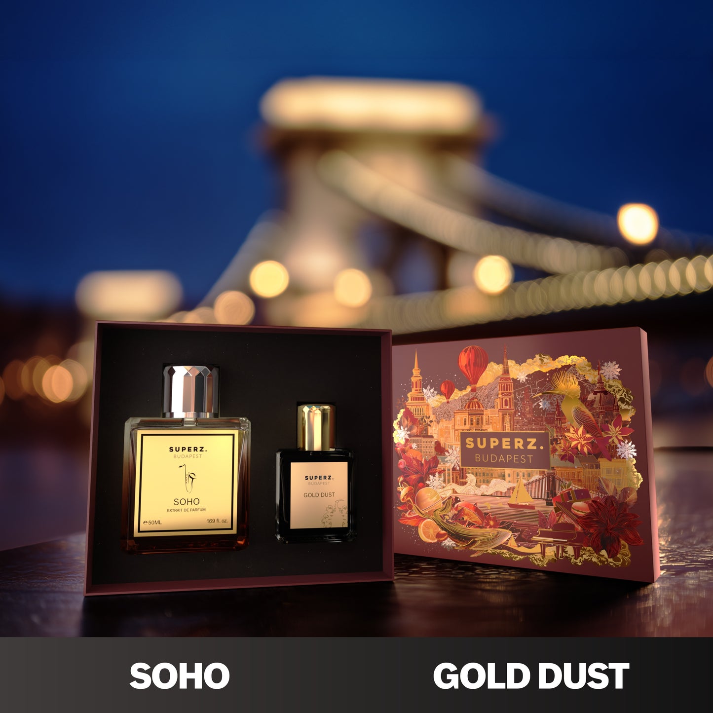 Gift Box - Soho - 50ml & Gold Dust 10ml - Unisex/Man