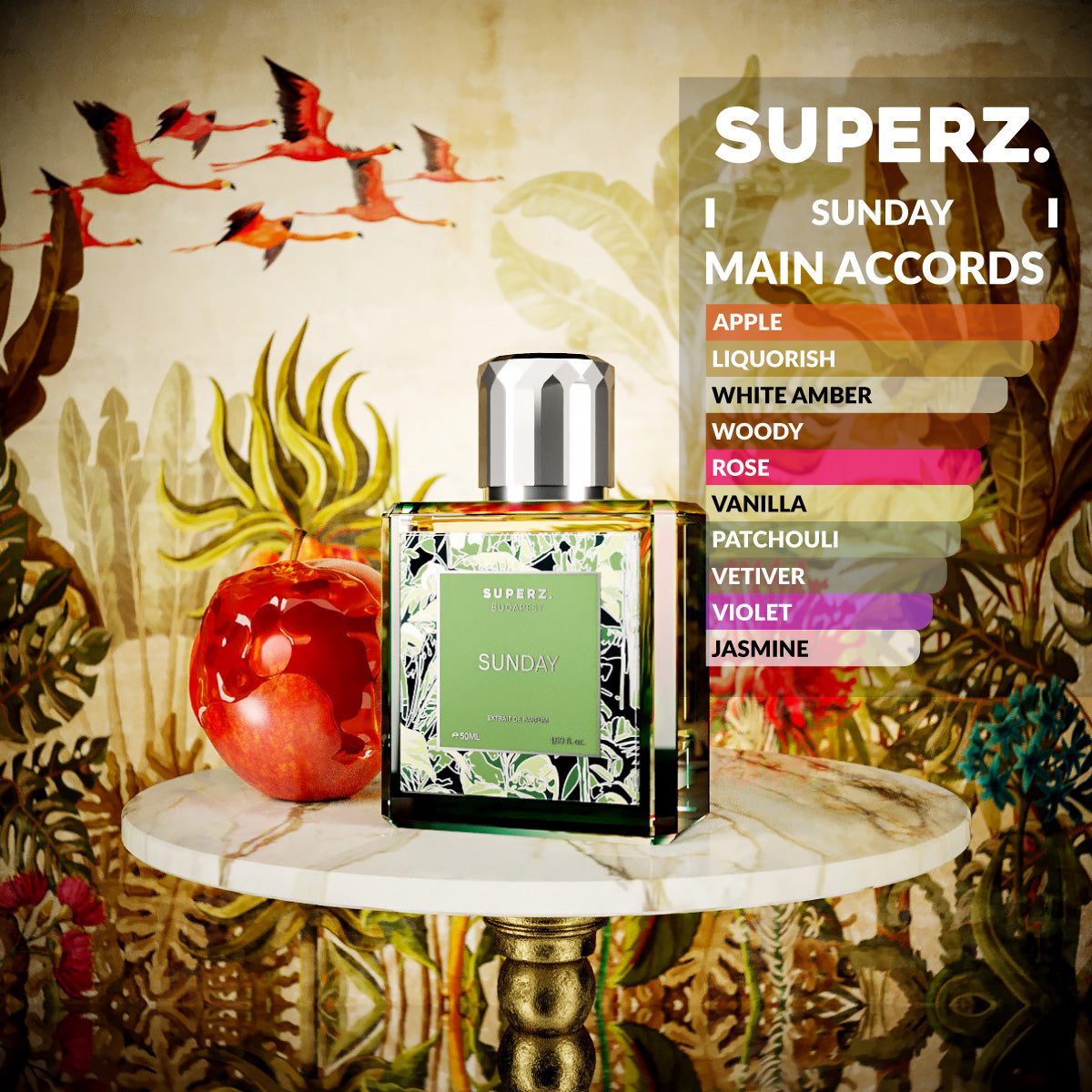 Sunday - 50 ml Extrait De Parfum - Unisex – Superz. WorldWide