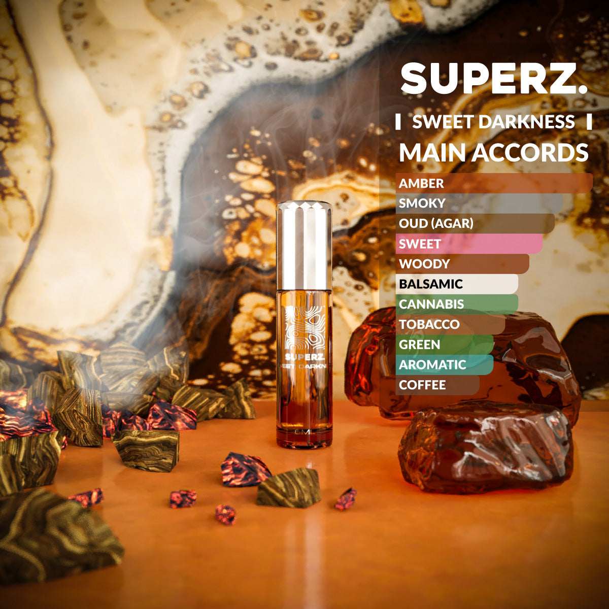 Sweet Darkness - 6 ml exklusives Parfümöl - Unisex