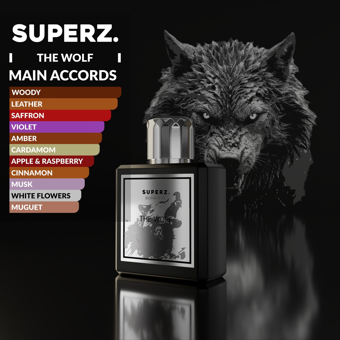 Khamzat-The Wolf - 50 ml Extrait De Parfum - Unisex