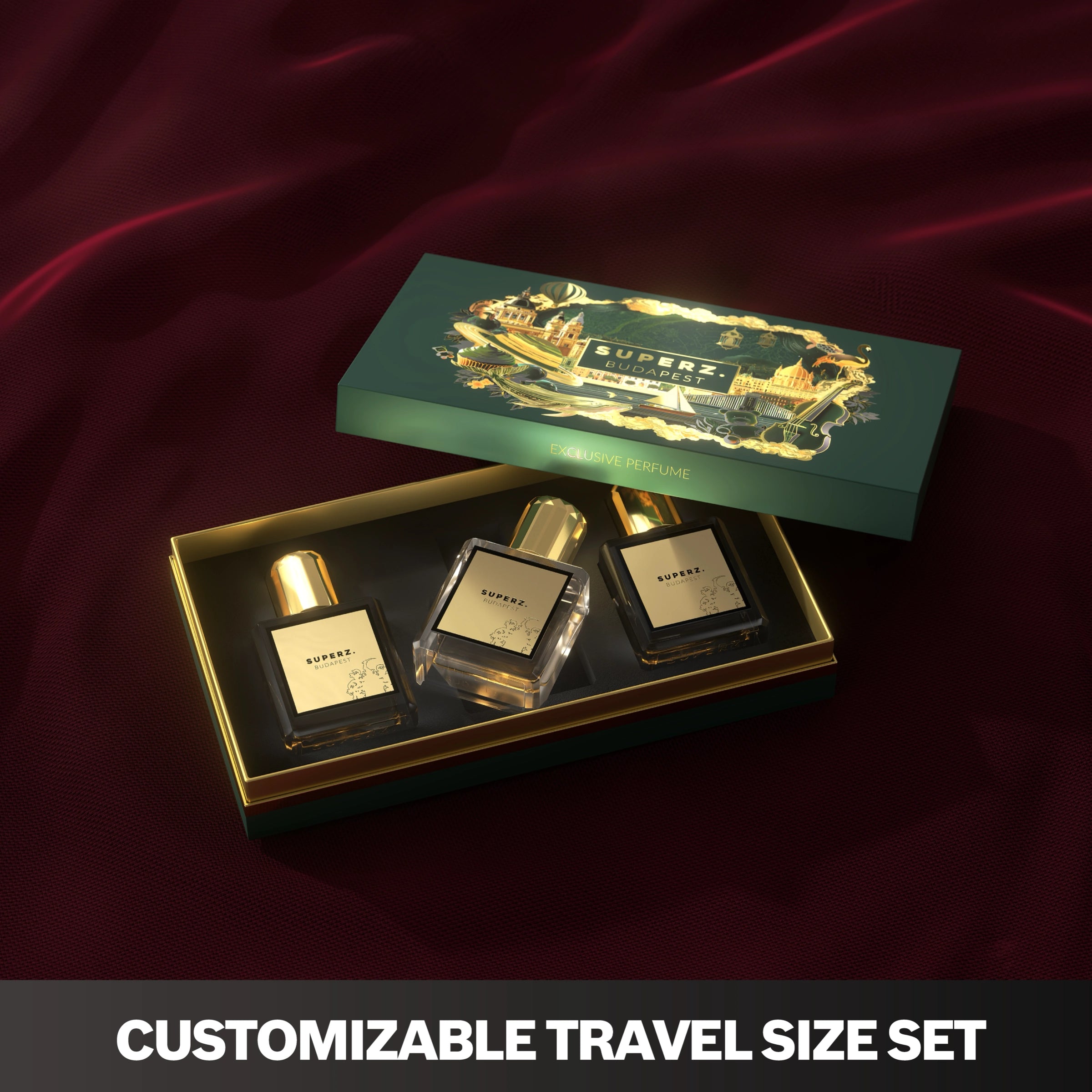 Perfume WORLD TOUR 1〜3 セット Customizable Travel Size set - 3x10ml - Extrait de Parfum – Superz