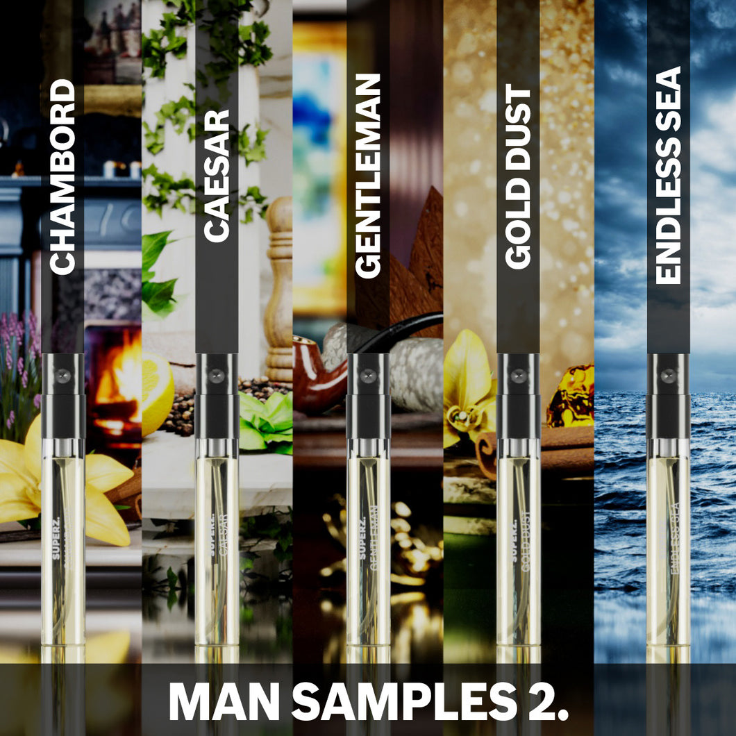 Man Samples 2. - 5x2 ml Extrait De Parfum