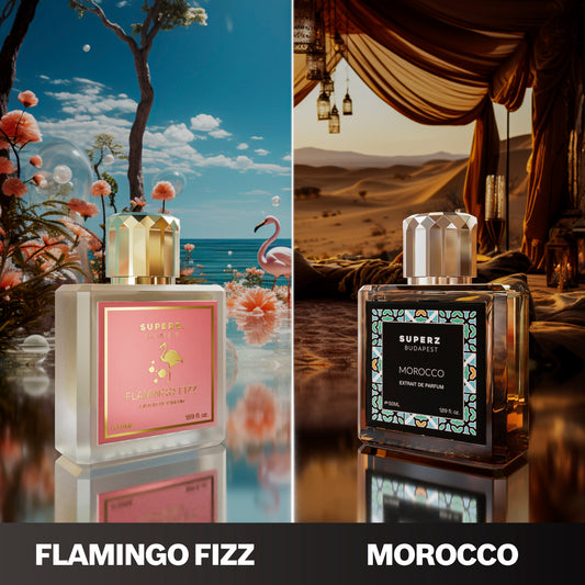 Flamingo Fizz + Morocco 2x50ml Unisex