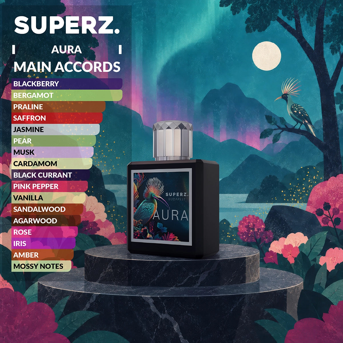 Aura - 50 ml Extrait De Parfum - Unisexe