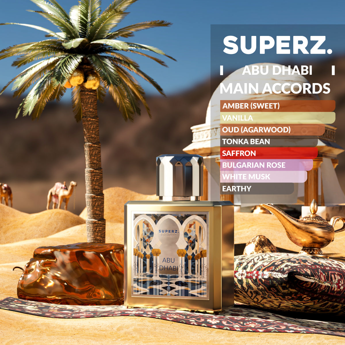 Abu Dhabi - 50 ml Extrait De Parfum - Unisex