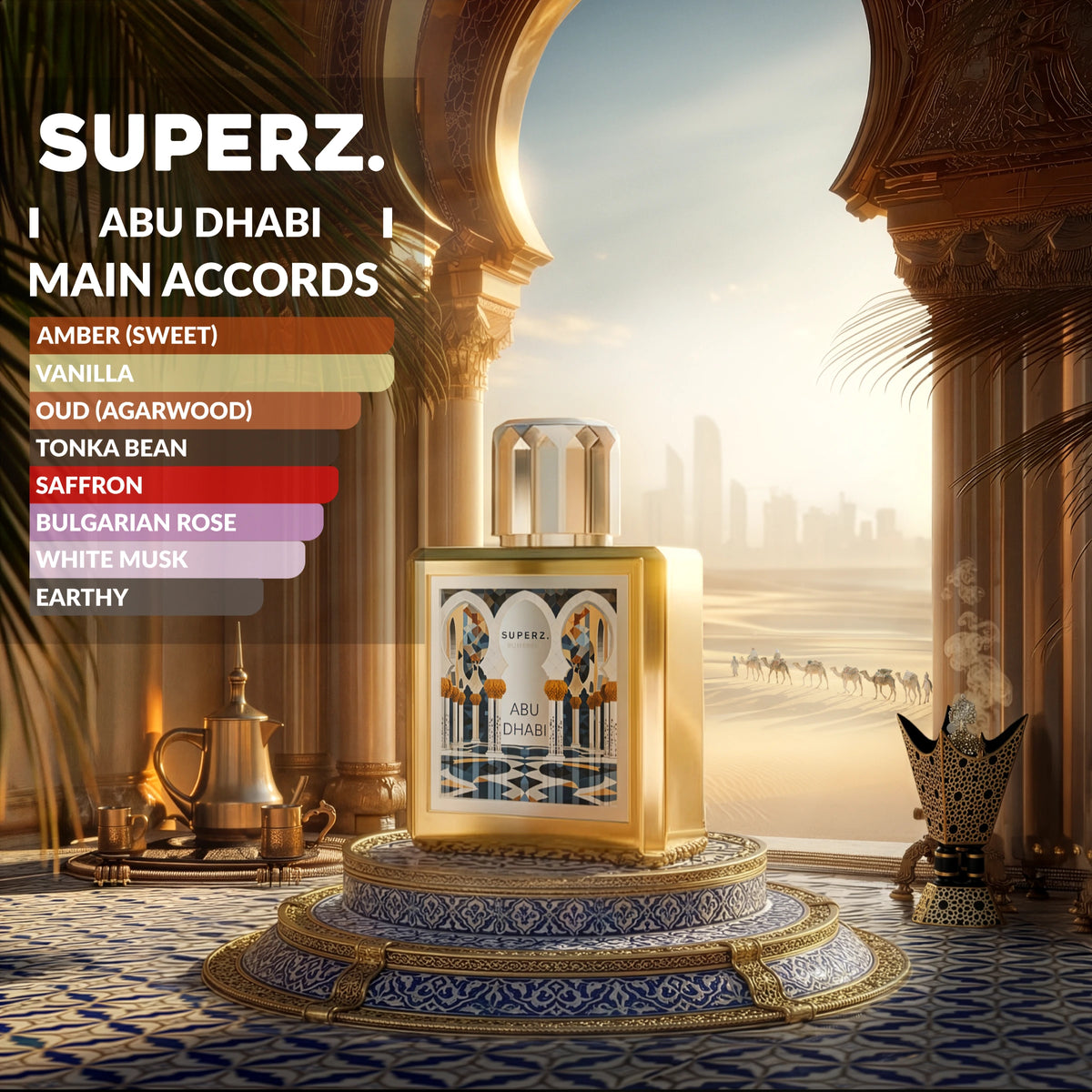 Abu Dhabi - 50 ml Extrait De Parfum - Unisex - im neuen Design!