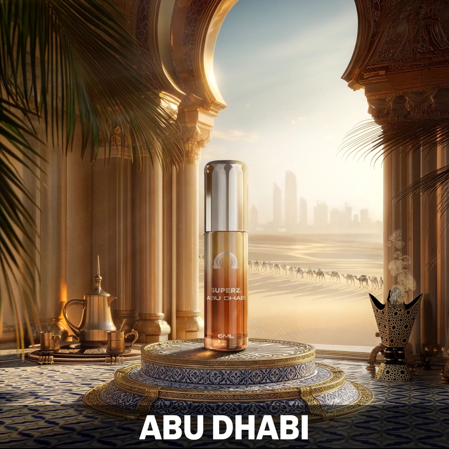 Abu Dhabi - 6 ml Exclusive 100% Perfume oil - Unisex - New box design