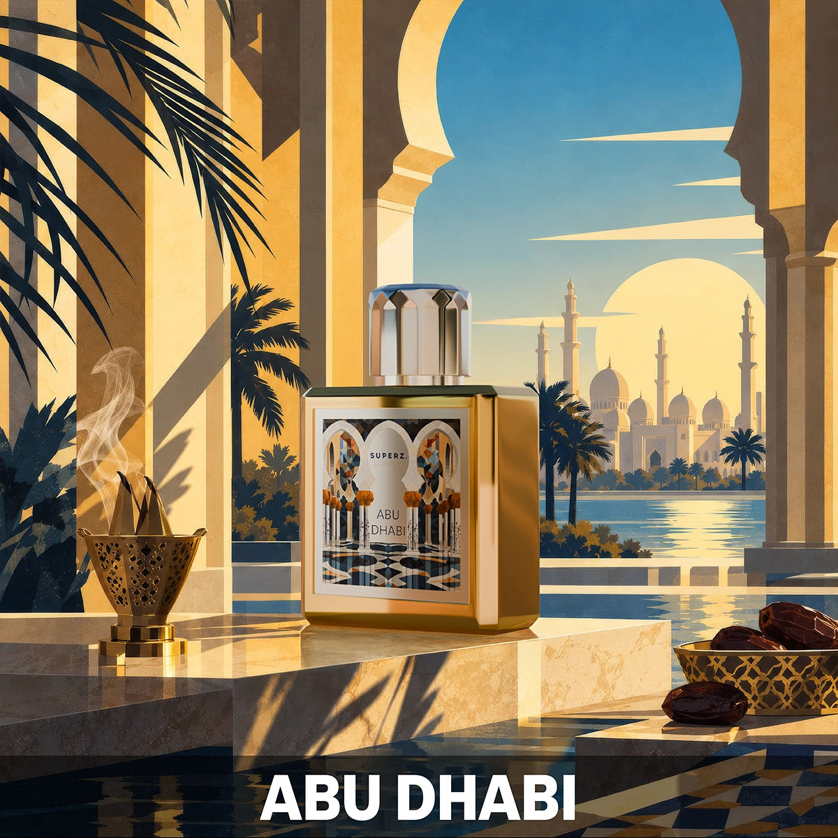 Abu Dhabi - 50 ml Extrait De Parfum - Unisex - im neuen Design!
