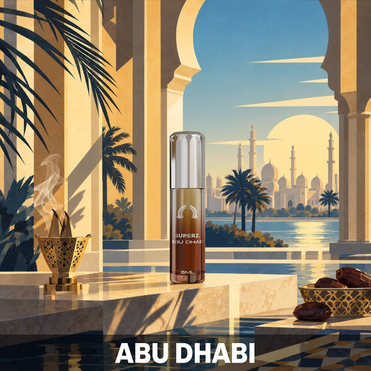 Abu Dhabi - 6 ml exklusives 100% Parfümöl - Unisex - im neuen Design!