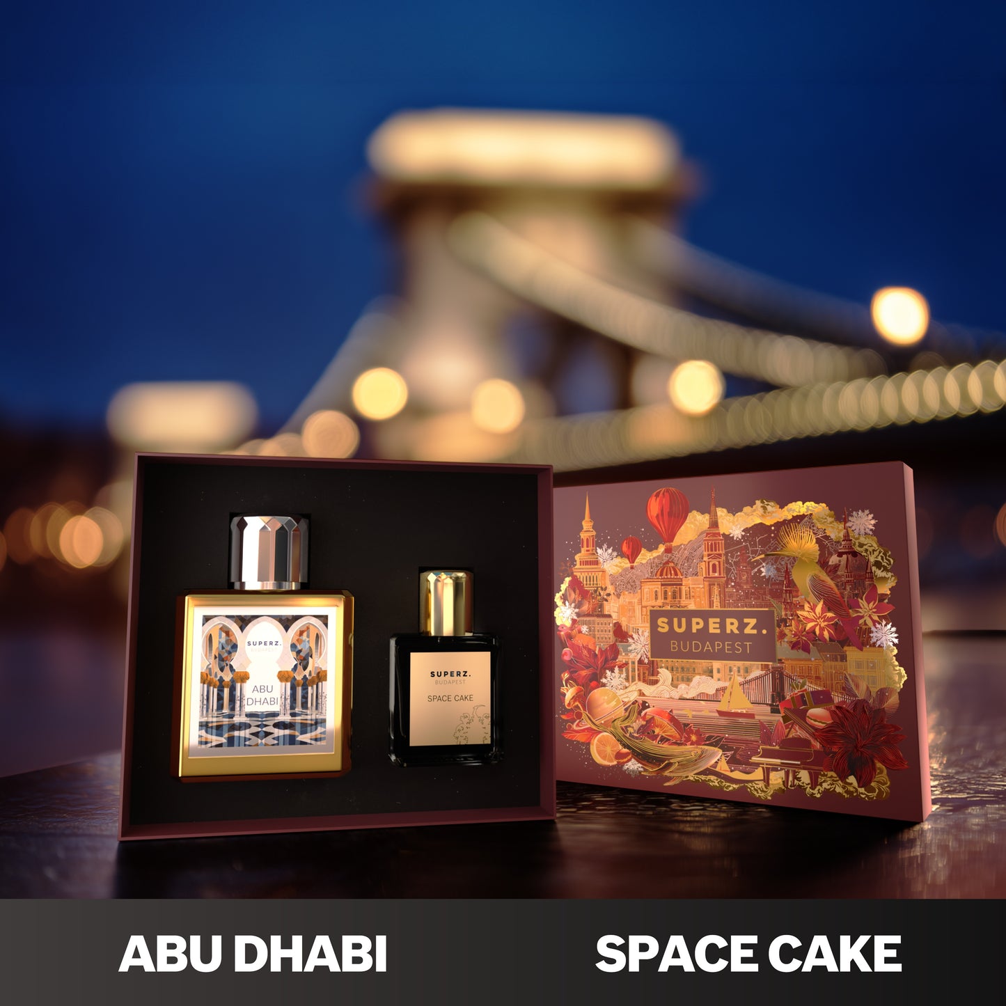 Gift Box - Abu Dhabi 50ml & Space Cake 10ml - Unisex