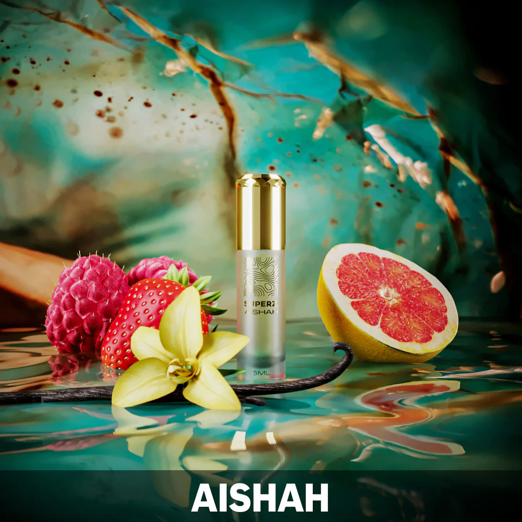 Aishah - 6 ml Exclusive 100% Perfume oil - Woman