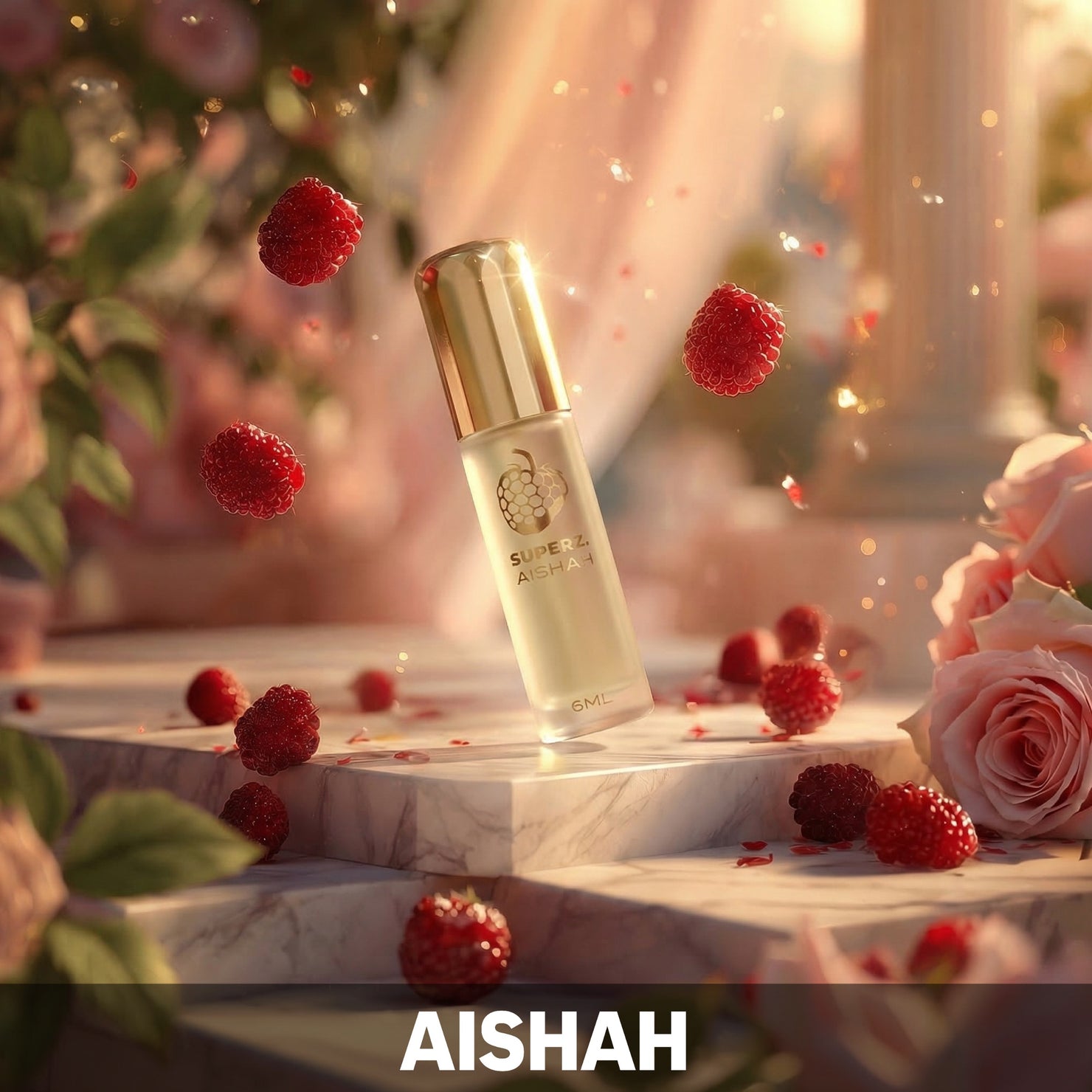 Aishah - 6 ml Exkluzívny 100% parfumový olej - Pre ženy