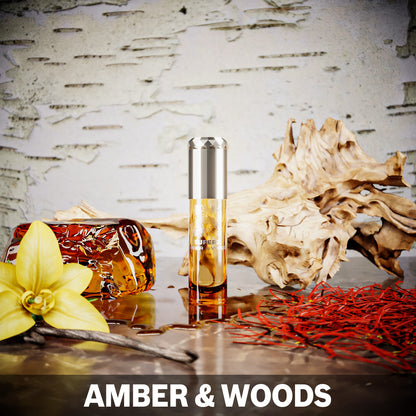 Amber&Woods - 6 ml Exkluzívny 100% parfumový olej - Unisex