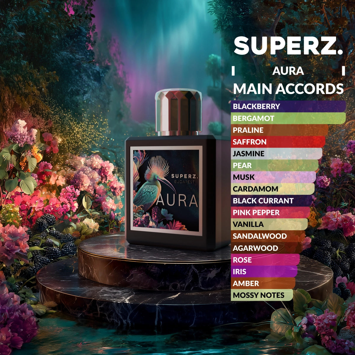 Aura - 50 ml Extrait De Parfum - Unisexe