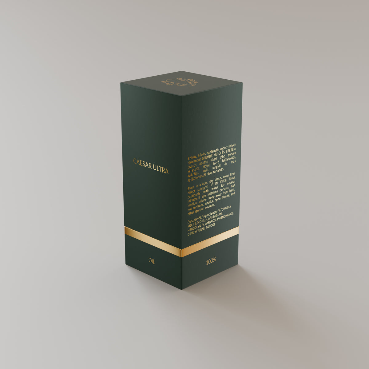Caesar Ultra - 6 ml Exclusive 100% Perfume oil - Man - New box design