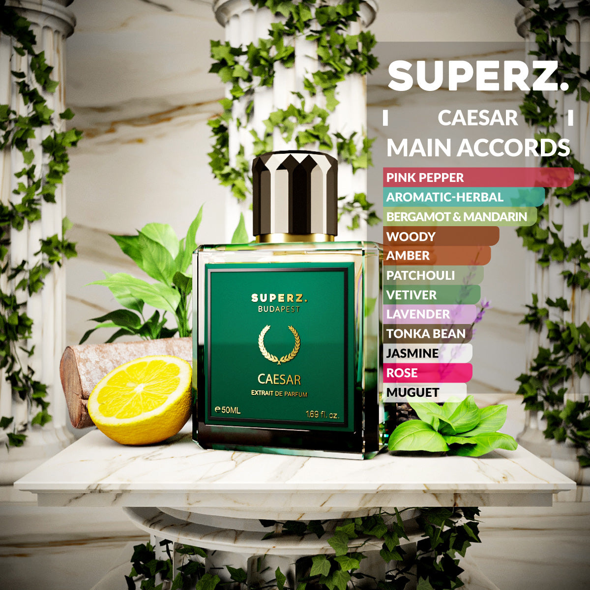 Caesar - 50ml Extrait de Parfum - Herren