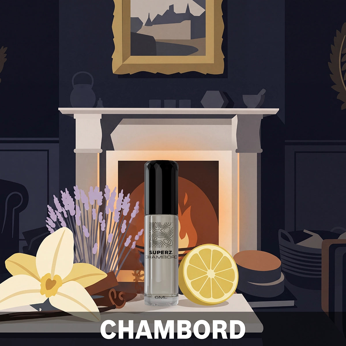 Chambord - 6 ml Exclusive 100% Perfume oil - Man - LIMITED