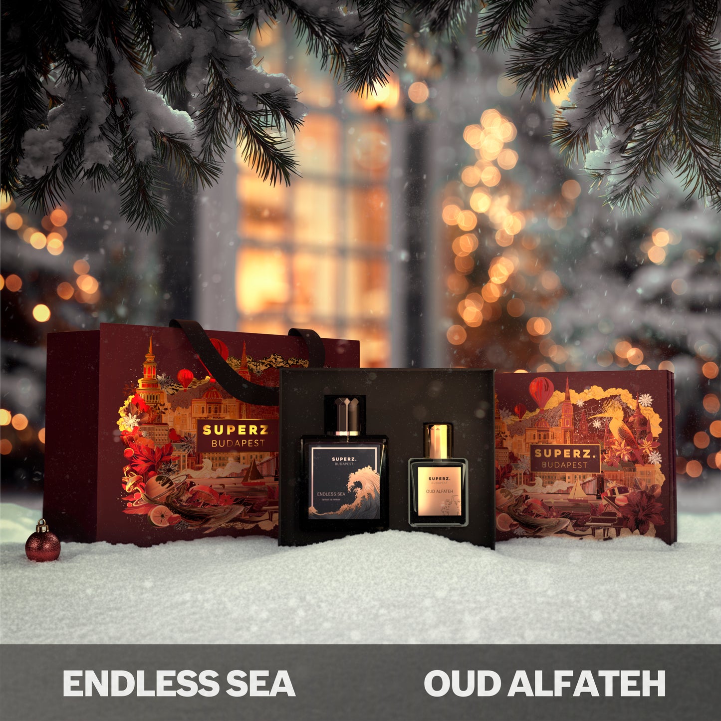 Endless Sea - 50 ml & Oud Alfateh - 10 ml - WINTER EDITION BOX