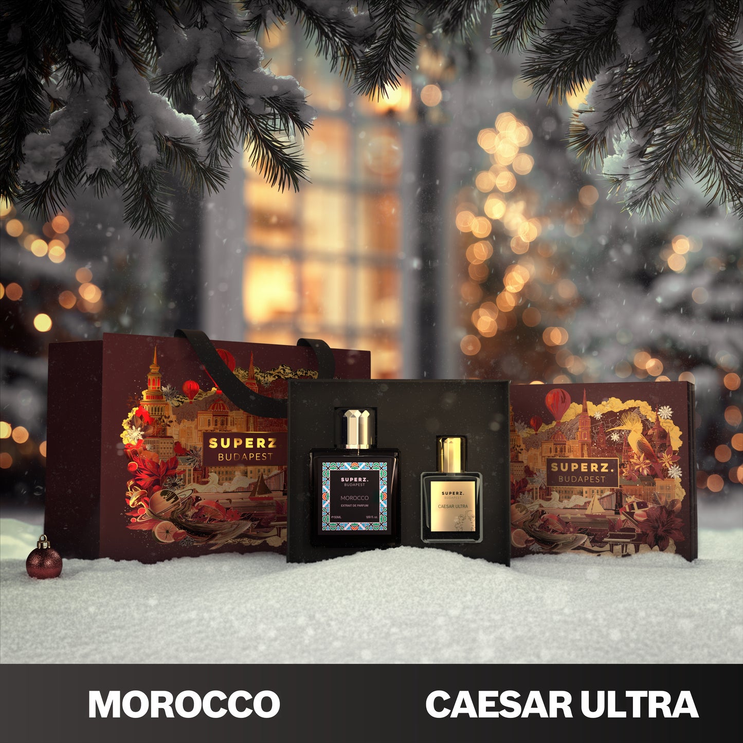 Morocco - 50 ml & Caesar Ultra - 10 ml - WINTER EDITION BOX