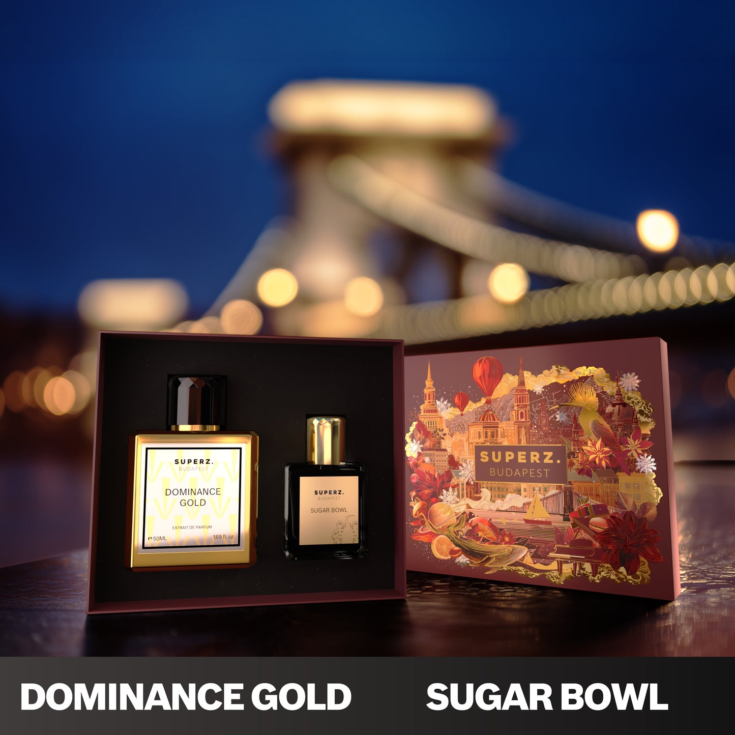 Gift Box - Dominance Gold 50ml & Sugar Bowl 10ml - Unisex/Man