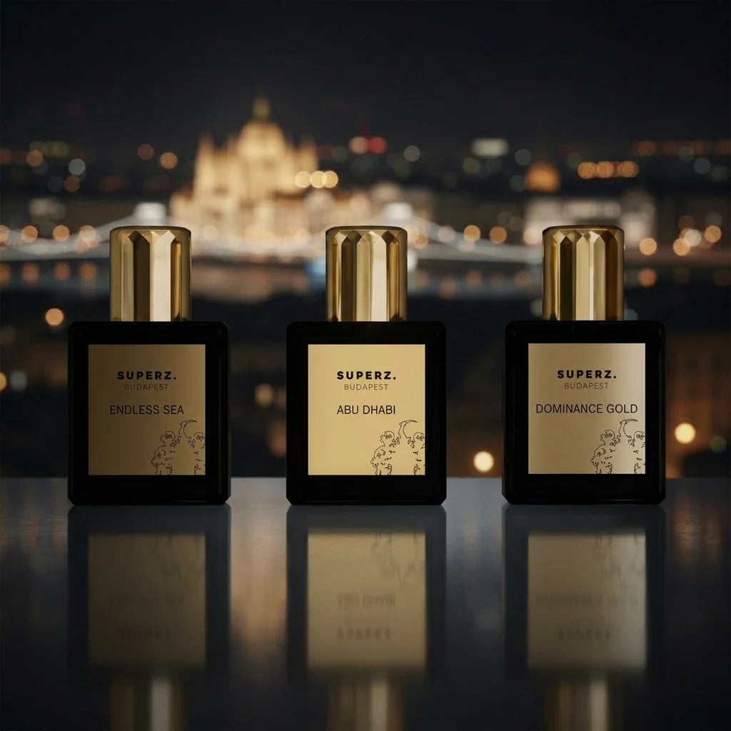 3x10 ml – Maďarské Bestsellery – Endless Sea & Abu Dhabi & Dominance Gold – Unisex/Pre mužov