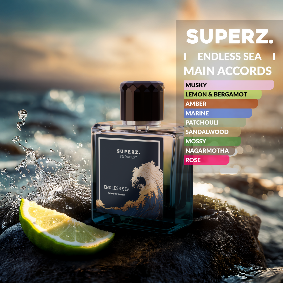 Endless Sea - 50 ml Extrait De Parfum - Man
