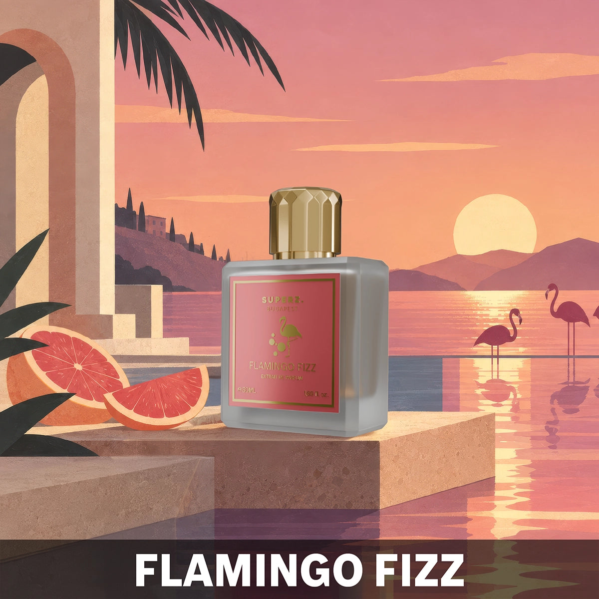 Flamingo Fizz - 50 ml Extrait De Parfum - Unisex