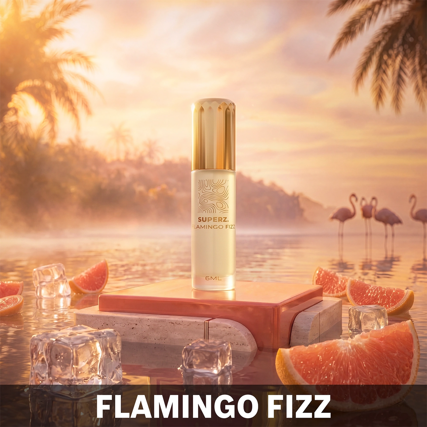 Flamingo Fizz - 6 ml Exclusive 100% Perfume oil - Unisexe