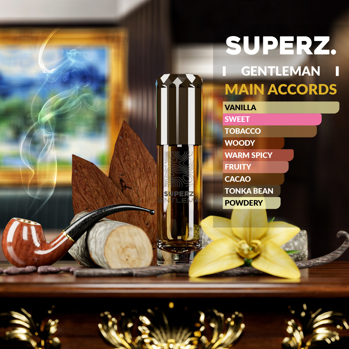 Gentleman - 6 ml Ulei de parfum exclusiv 100% - Bărbați