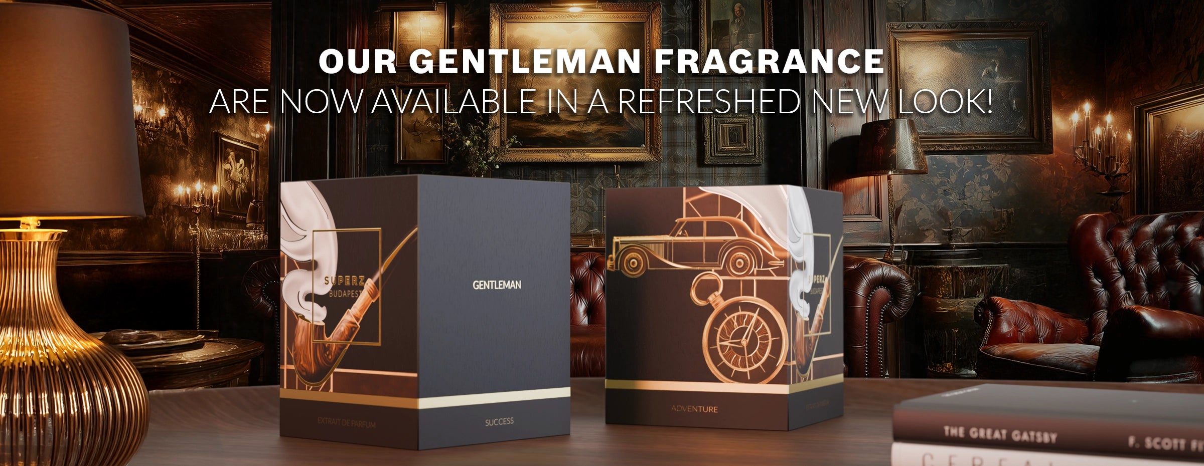 Our Gentleman fragrance are now available in a refreshed new look!