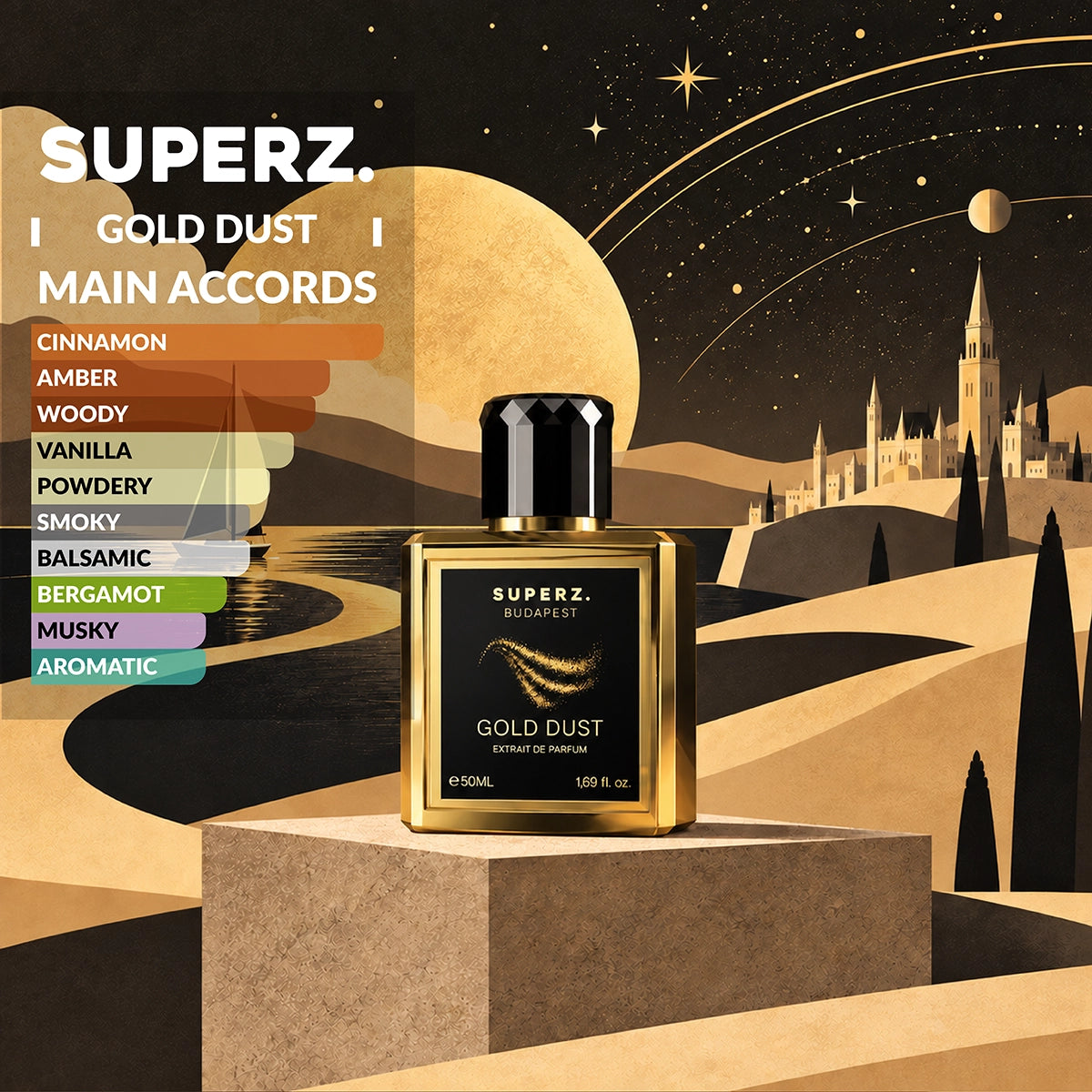 Gold Dust - 50 ml Extrait De Parfum - Herren