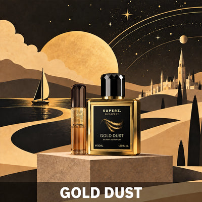 Gold Dust 1+1 Sale - 50 ml Extrait De Parfum - Man +Gift: Gold Dust - 6 ml Perfume oil