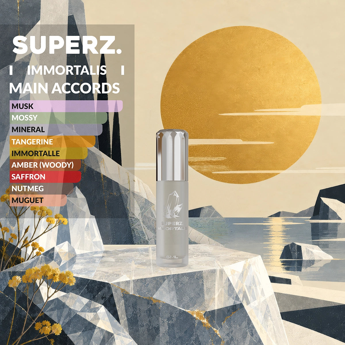 Immortalis - 6 ml exklusives 100% Parfümöl - Unisex