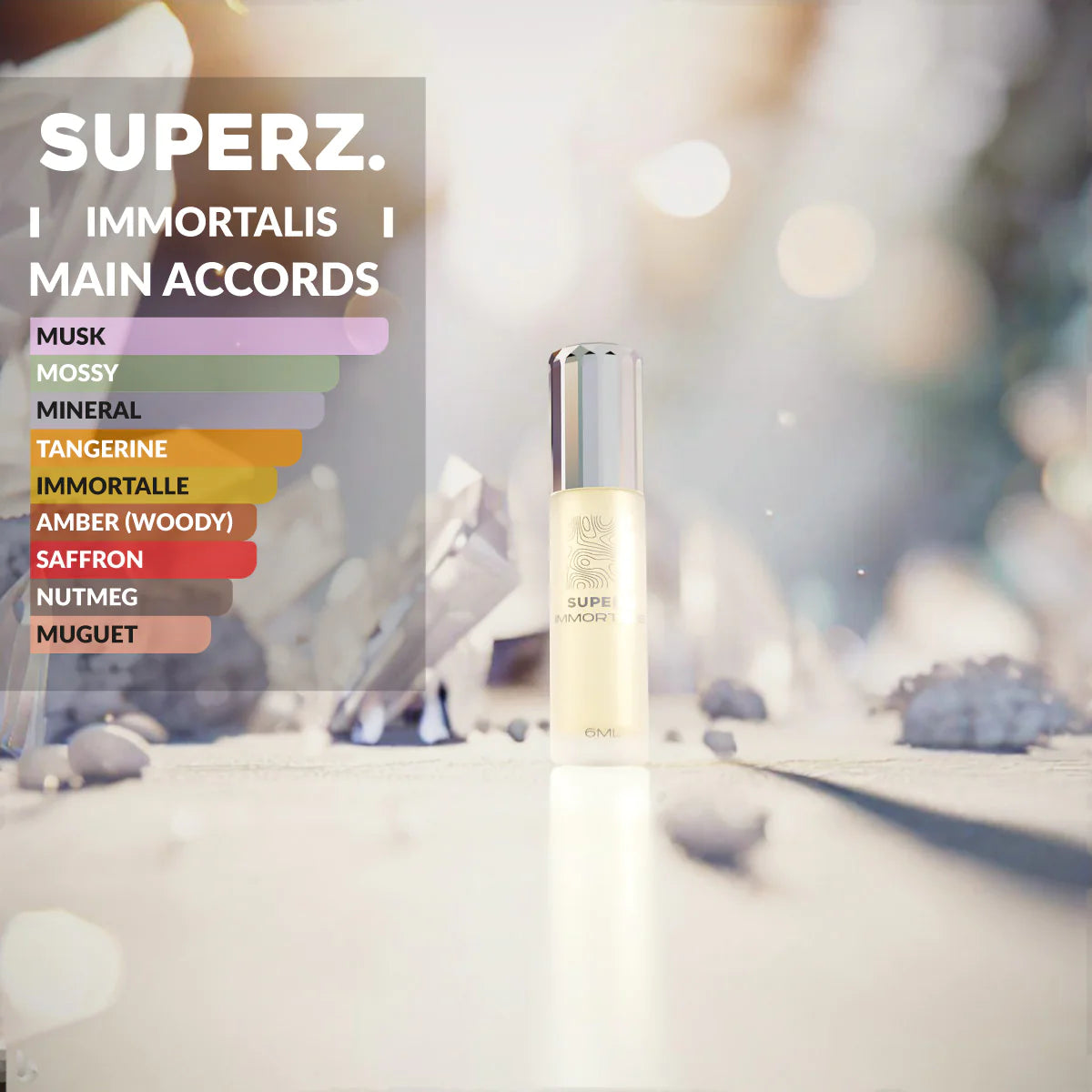 Immortalis - 6 ml exklusives 100% Parfümöl - Unisex