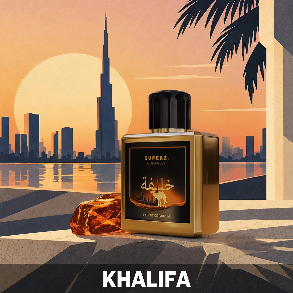 Khalifa - 50 ml Extrait De Parfum - Bărbați