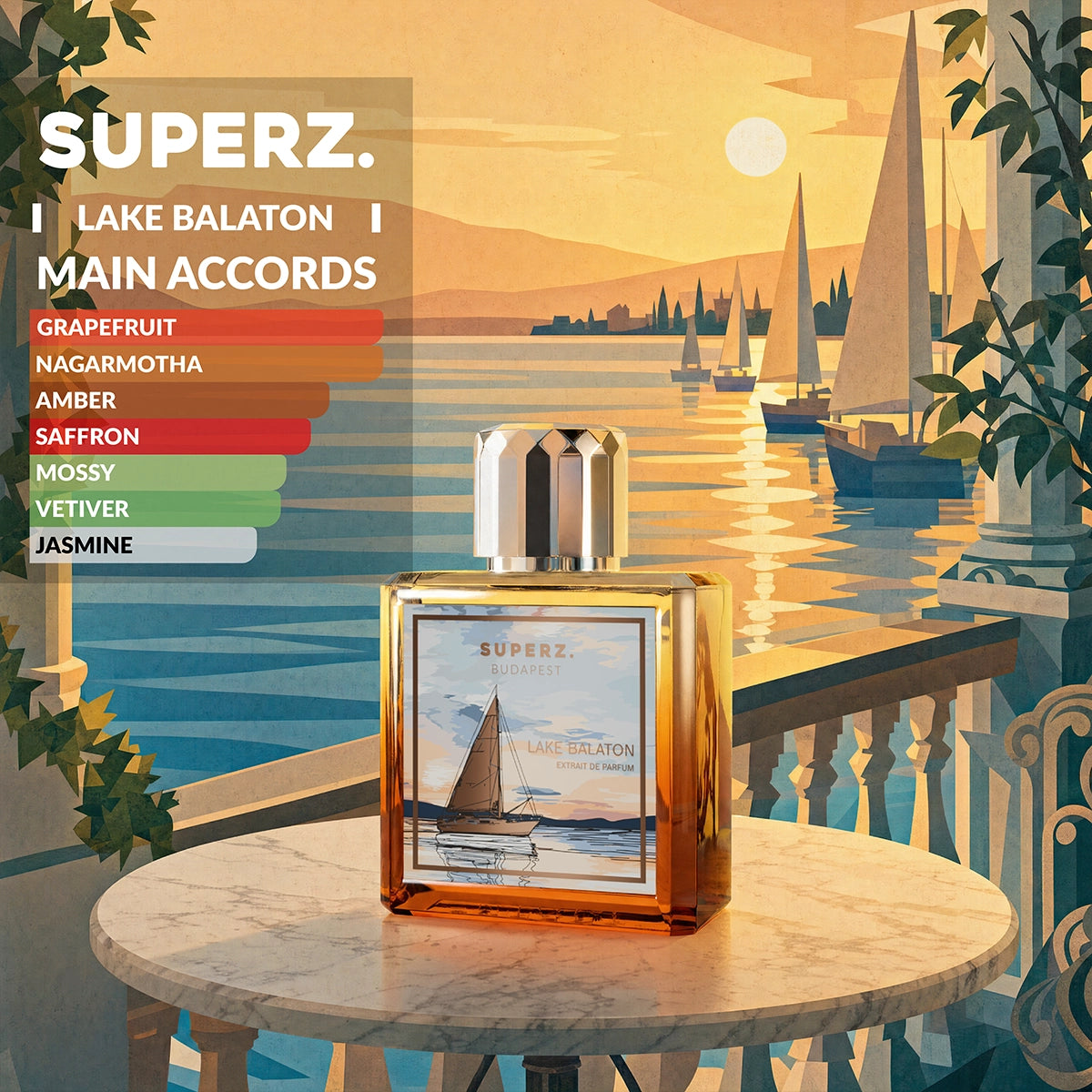 Lake Balaton - 50 ml Extrait De Parfum - Unisex