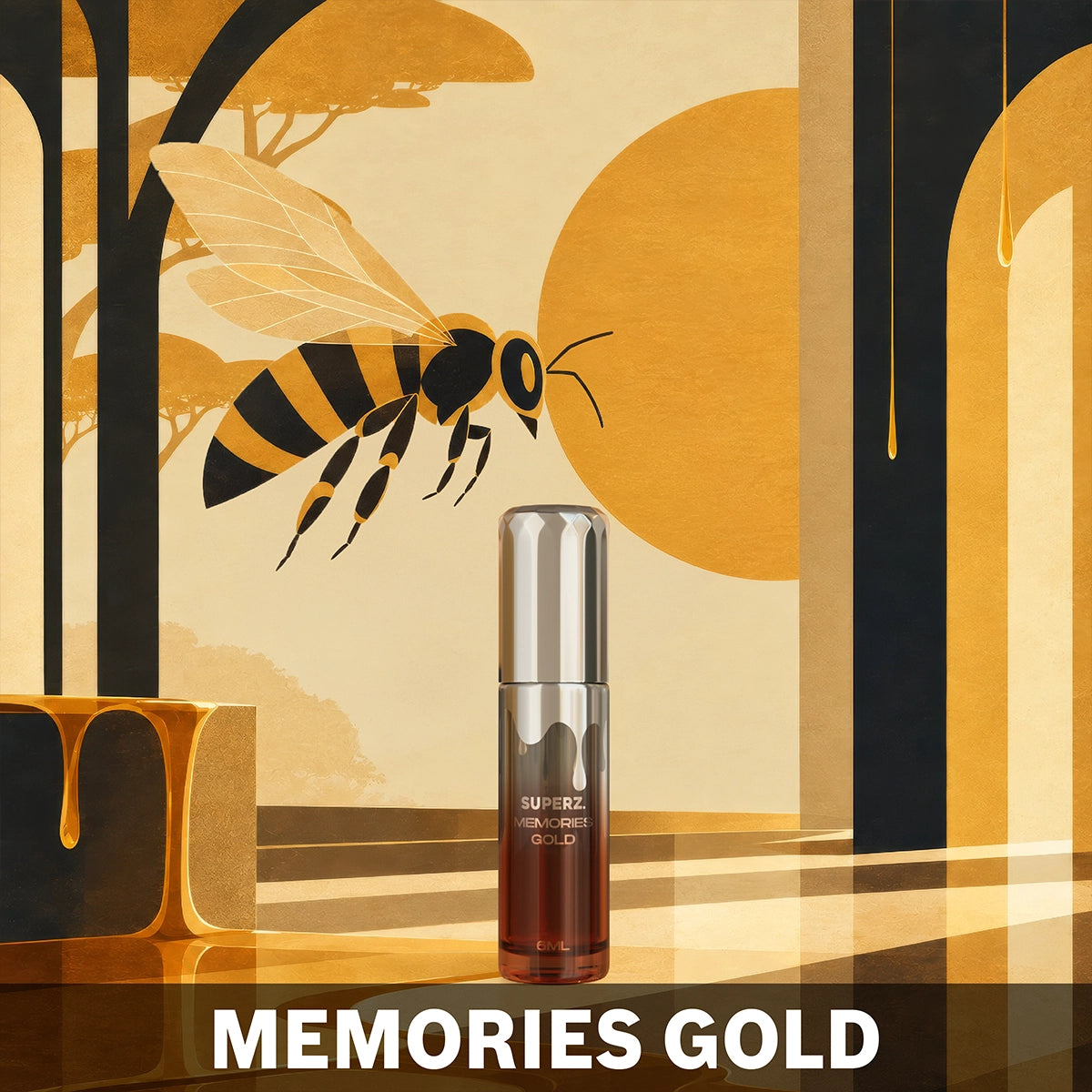 Memories Gold – 6 ml Ulei de Parfum 100% Pur – Unisex