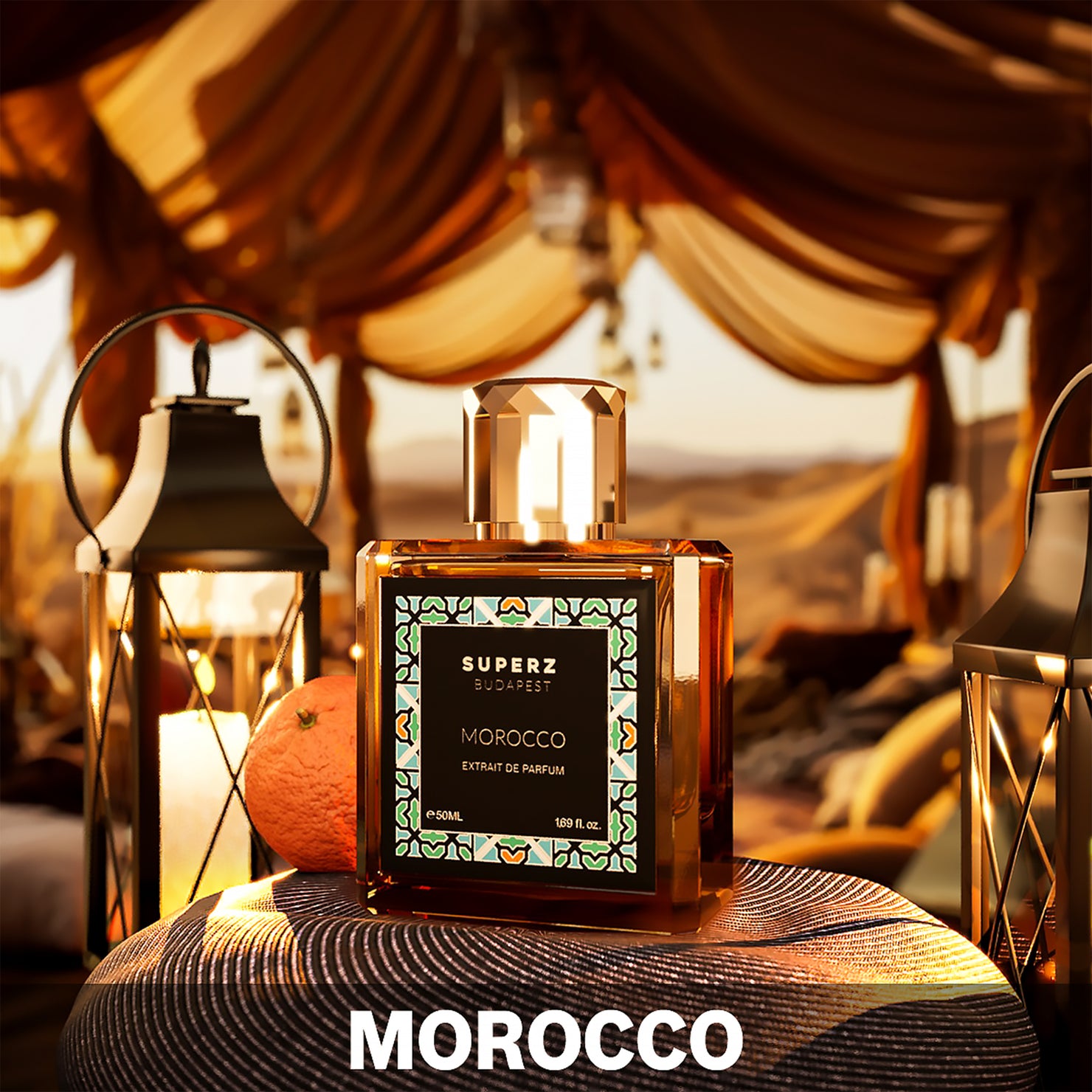 Morocco - 50 ml Extrait De Parfum - Unisex - New box design