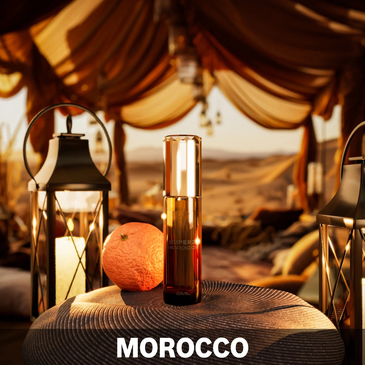 Morocco - 6 ml Exclusive 100% Perfume oil - Unisex - New box design